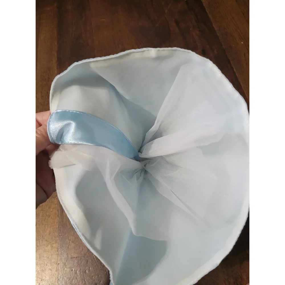 Disney Princess Barbie REVERSIBLE Blue SKIRT White Wedding CINDERELLA Bride Doll